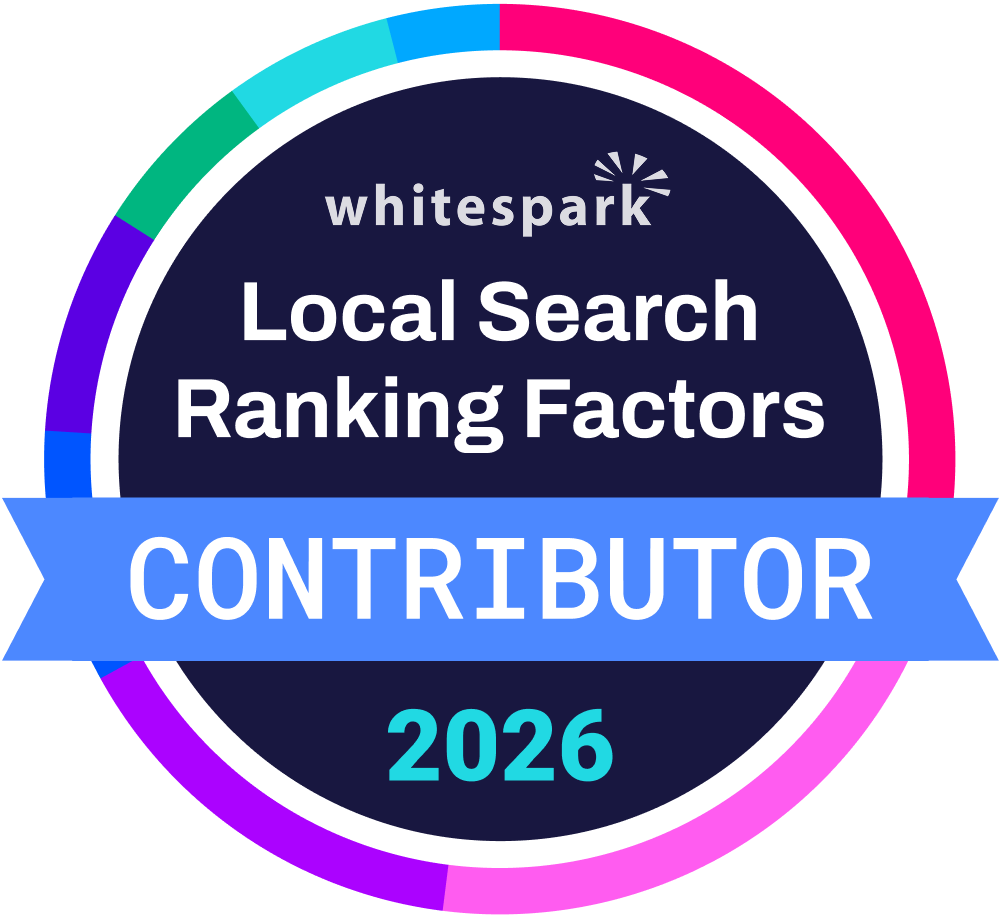 Whitespark 2026 Local Search Ranking Factors contributor badge